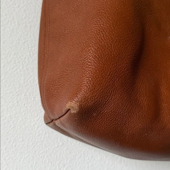 Madewell Brown Leather Tote Bag - Picture 6 of 11